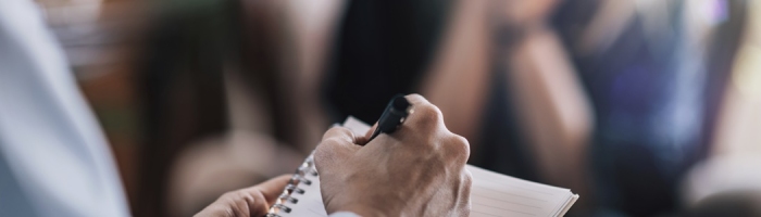 Psychology therapy session